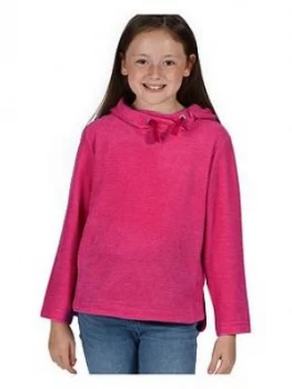 Image of Regatta Girls Kalina Lightweight Hooded Fleece - Pink, Size 3-4 Years, Women
