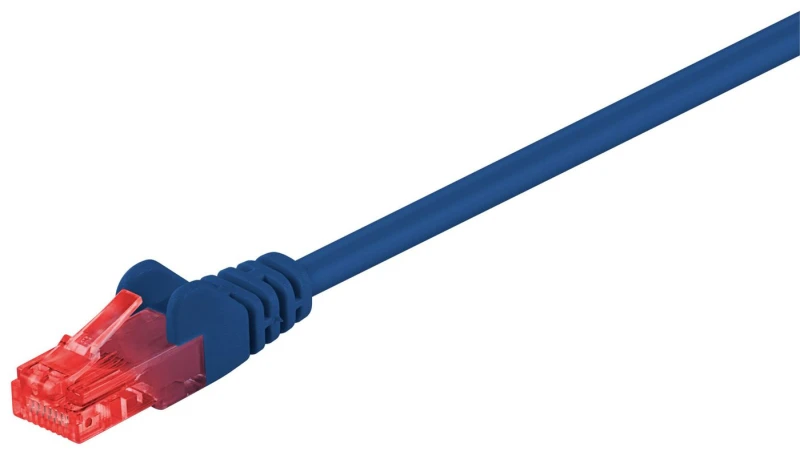 Image of Microconnect B-UTP6005B networking cable Blue 0.5 m Cat6 U/UTP (UTP)