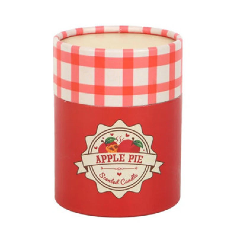 Image of Something Different Something Different Pie Apple Scented Candle in Light Red Light Red One Size Unisex 5063806851363
