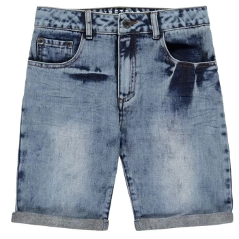 Image of Firetrap Denim Shorts Junior Boys - Blasted Blue
