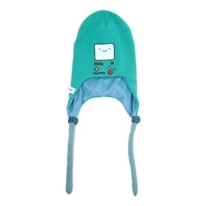 Image of ADVENTURE TIME Beemo Laplander Unisex Beanie - Turquoise