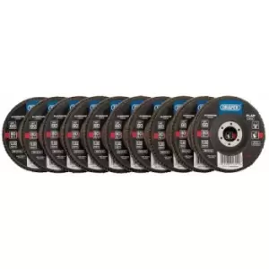 Image of Draper 83067 Aluminium Oxide Flap Discs, 115 x 22.23mm, 60 Grit (Pack of 10)