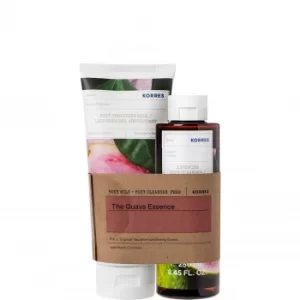 Image of Korres Guava Body Milk and Body Cleanser Duo