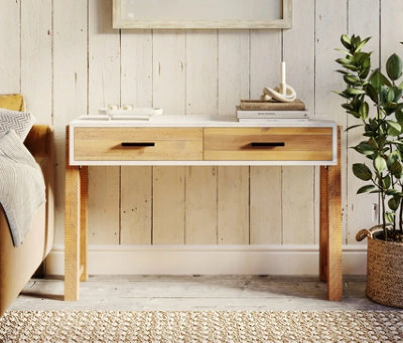 Image of Baumhaus Trinity - Reclaimed Console Table Open