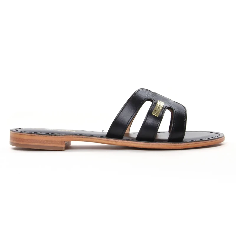 Image of Les Tropeziennes par M.Belarbi Womens Mules Les Tropeziennes par M.Belarbi Damia Noir Female 37