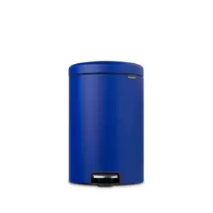 Image of Brabantia Newicon Pedal Bin 20L - Mineral Powerful Blue