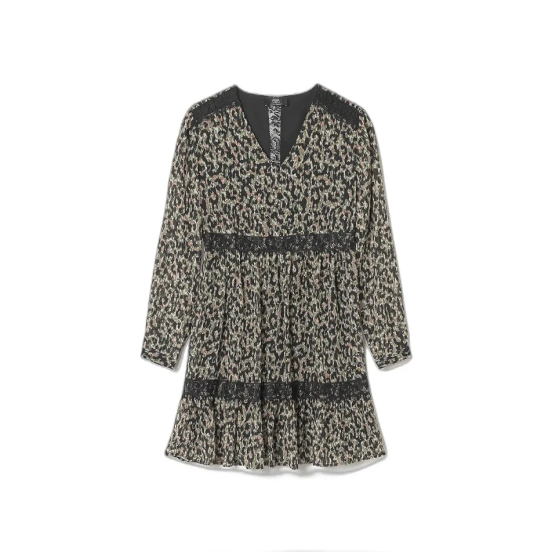 Image of Le Temps des cerises Womens dress Le Temps des cerises Reve Vert Female XS