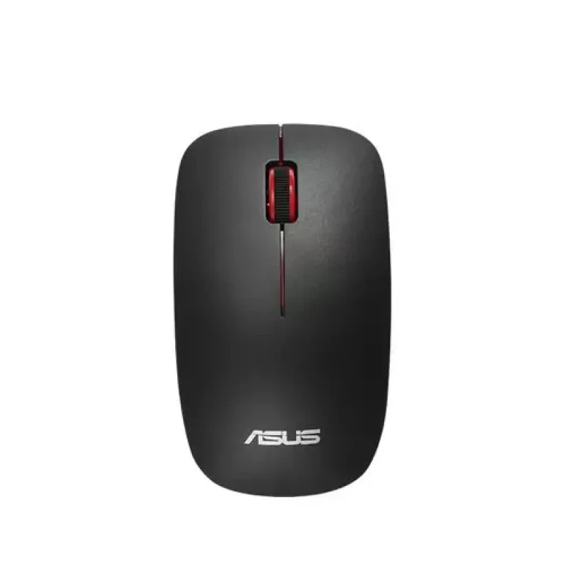 Image of ASUS WT300 RF/BK-RD 1600 DPI Ambidextrous Wireless Optical Mouse - Black 90XB0450-BMU000