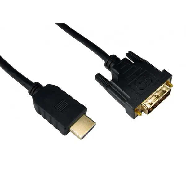 Image of Cables Direct 3m HDMI to DVI-D Single Link Cable