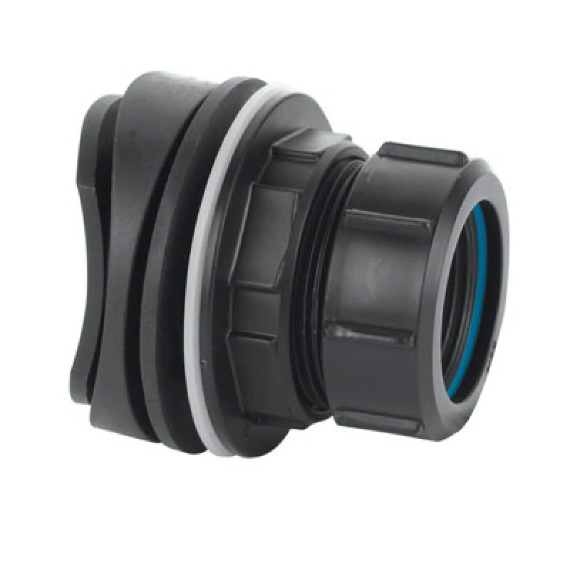 Image of McAlpine Mechanical Soil Black Boss Connector For Pipe 1.25'' BOSSCONN-1.25BL Black