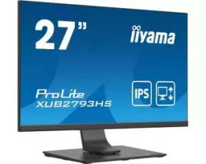Image of iiyama ProLite 27" XUB2793HS-B4 Full HD IPS LED Monitor