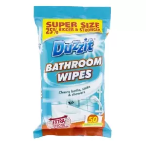 Image of Duzzit Bathroom Wipes 50s