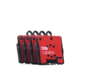 Image of TRW Brake pad set MERCEDES-BENZ,CHRYSLER GDB1545DTE 0044201720,05126300AA,05139902AB 5126300AA,5139902AB,0034202720,0044201720,A0034202720,A0044201720