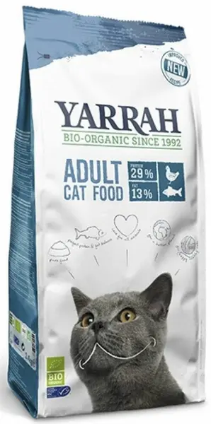 Image of Yarrah Organic Fish Adult Cat Food 800g