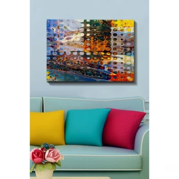 Image of Kanvas Tablo (70 x 100) - 192 Multicolor Decorative Canvas Painting