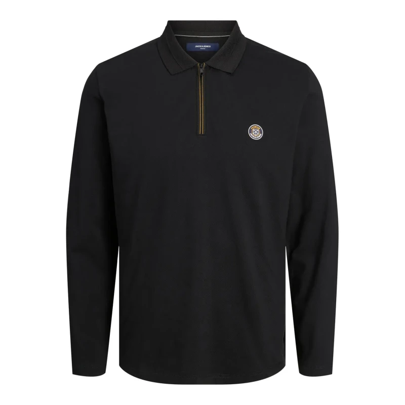 Image of jack & jones Polo shirt Jack & Jones Jprblurubber Noir Male S