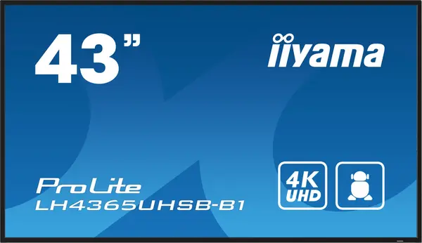 Image of iiyama 43" LH4365UHSB-B1 4K Ultra HD IPS LCD Monitor