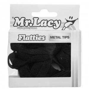 Image of Mr Lacy Flatties Metal - Black/Gold 130