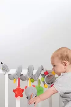 Image of Benbat Spiral Baby Toy - Fabric