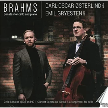 Image of Carl-Oscar &Oslash;sterlund - Brahms: Sonatas for Cello and Piano CD