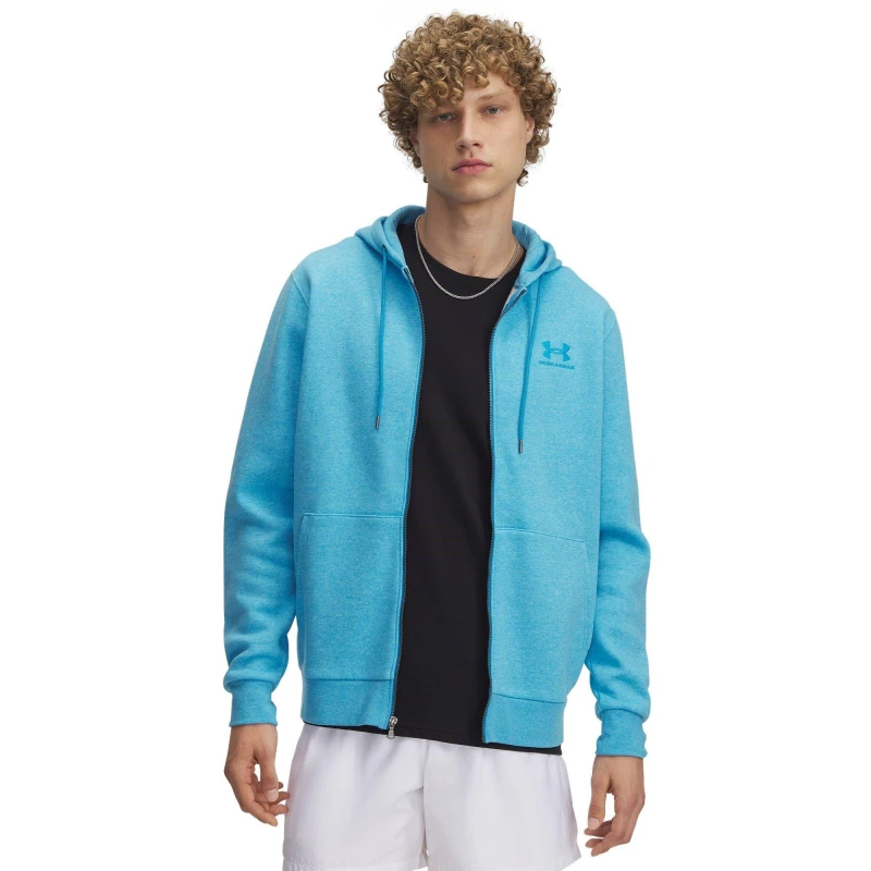 Image of Under Armour Icon Full-Zip Hoodie Blue male S