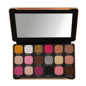 Image of Makeup Revolution Forever Flawless Eyeshadow Palette Bare Pink