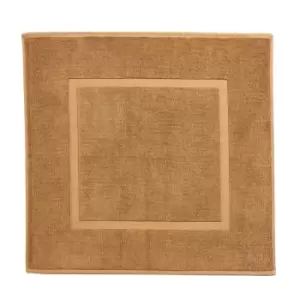 Image of Christy Organic Eco Twist Shower Mat Caramel