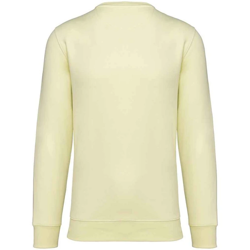Image of Native Spirit Mens Crew Neck Sweatshirt in Yellow Size: XS Yellow Male XS