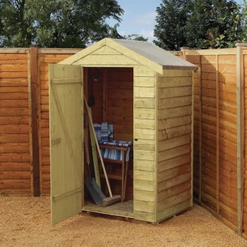 Image of Rowlinsons - Overlap 4x3 Shed