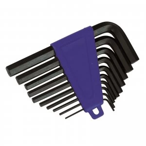 Image of Silverline Hk19 Hex Key Set, Imperial, 10Pc