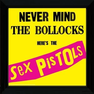 Image of Sex Pistols Never Mind the Bollocks Framed Album Cover