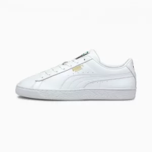 Image of Womens PUMA Basket Classic Xxi Mens Trainers, White, size 7.5, Shoes