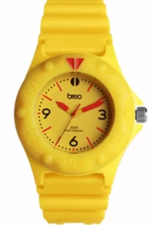 Image of Mens Breo Pressure Yellow Watch B-TI-PRS6