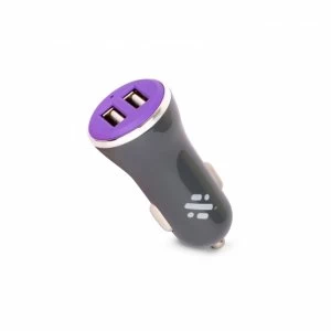 Image of Swipe Auto 2 - Dual Car Charger - Purple