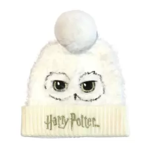 Image of Harry Potter Hedwig Beanie (One Size) (White/Cream)