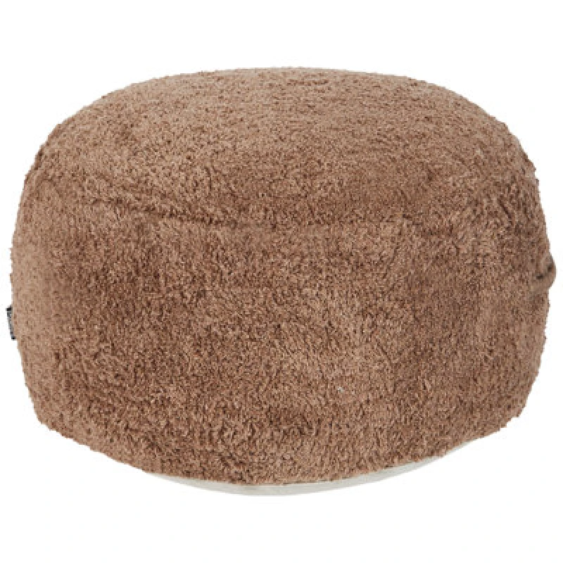 Image of Beliani Pouffe Kandhkot Cotton Brown