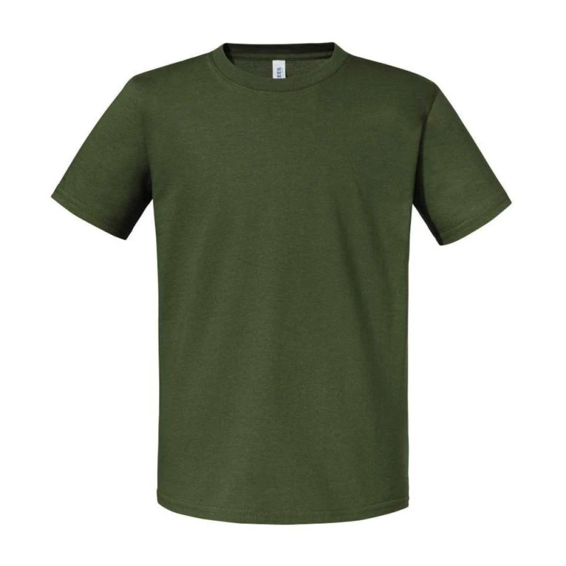 Image of JERZEES Premium T-Shirt in Green Size: 12-13 Years Green Unisex 12-13 Years