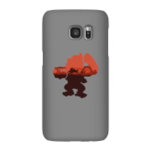 Image of Nintendo Donkey Kong Silhouette Serengeti Phone Case - Samsung S7 - Snap Case - Gloss