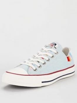 Image of Converse Chuck Taylor All Star Embroidered Ox - Denim