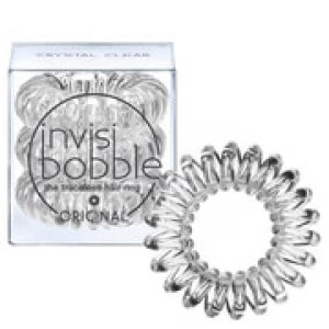Image of invisibobble Original Hair Tie (3 Pack) - Crystal Clear