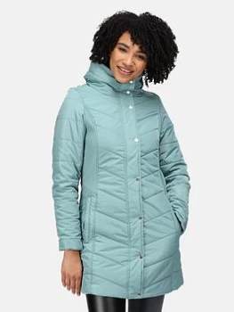 Image of Regatta Parthenia Quilted Jacket - Light Green, Light Green, Size 16, Women