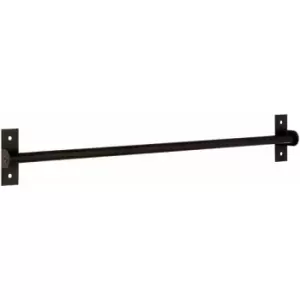Image of Sorello Matte Black Hanging Rail - Premier Housewares