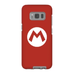 Image of Nintendo Super Mario Mario Logo Phone Case - Samsung S8 - Tough Case - Gloss