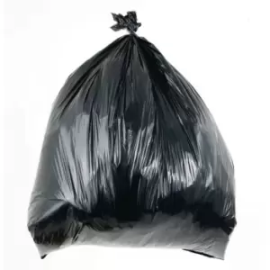 Image of Slingsby 90L Coloured Bin Bags, Black Chsa 10kg