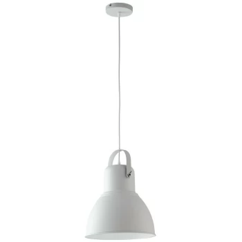 Image of Fan Europe Lighting - Fan Europe Legend - Dome Ceiling Pendant, White, Nickel, E27