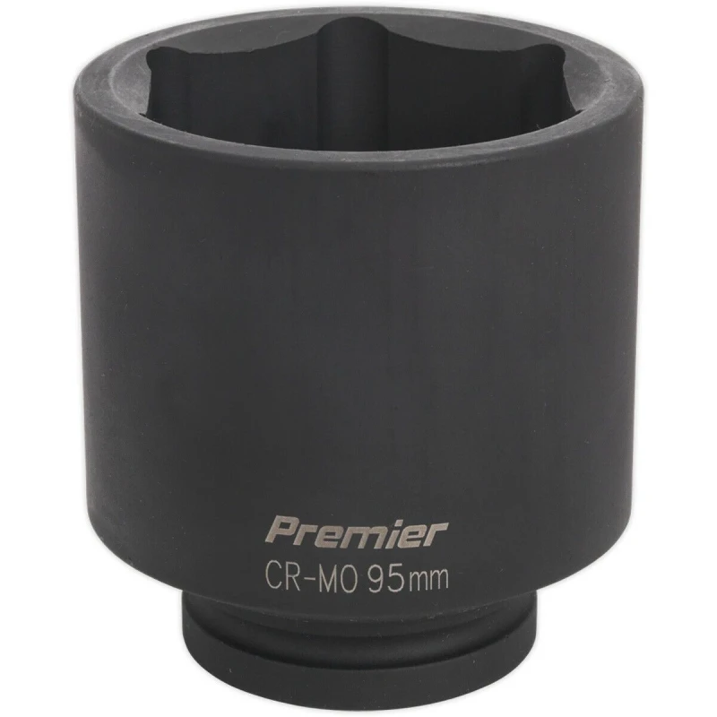 Image of Loops 95mm Forged Deep Impact Socket - 1" Sq Drive - Chromoly Wrench Socket Multi