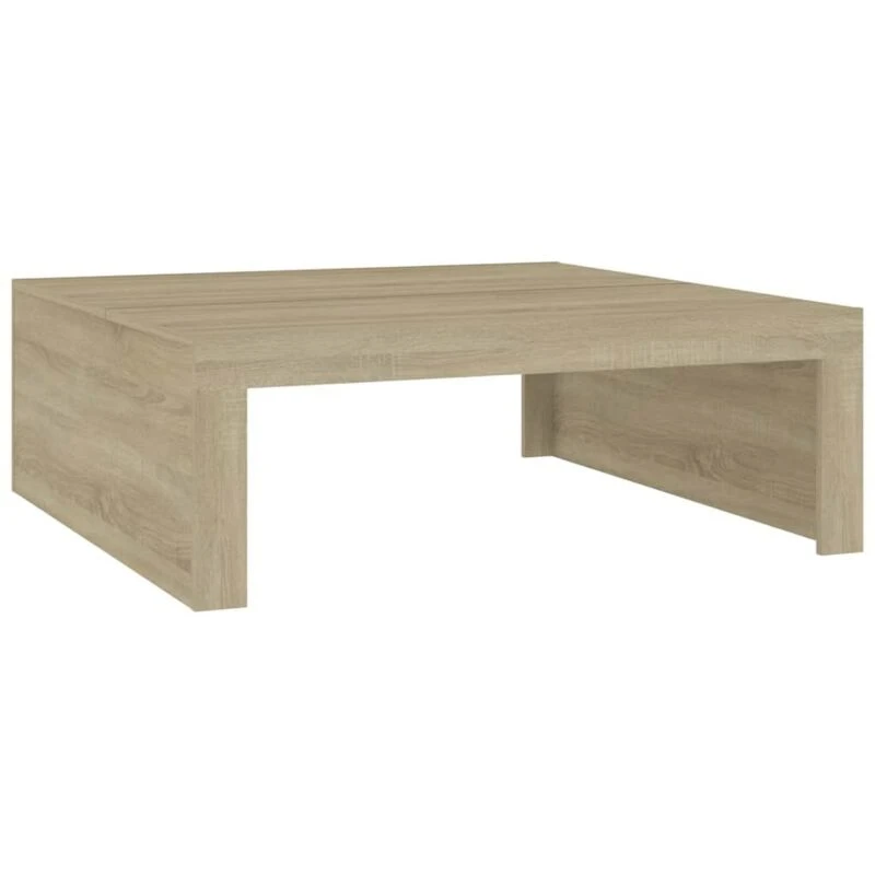 Image of VIDAXL Coffee Table Sonoma Oak 100x100x35cm Engineered Wood Vidaxl 8720286611081