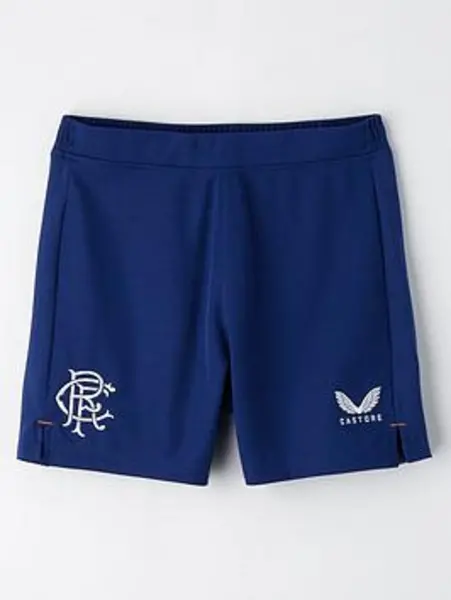 Image of Castore Rangers Junior 23/24 3rd Stadium Shorts - Navy, Size L Navy VN0H0 Unisex L