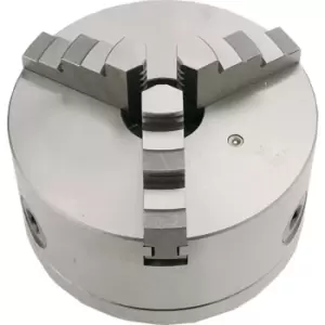 Image of Indexa 003244 200mm 3-Jaw Cast Iron Chuck 4 Taper Mount