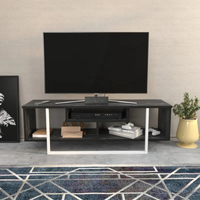 Image of Decorotika AsalTV Stand TV Unit for TVs up to 55" Black